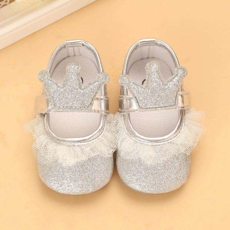-1088399418-2051469435 Crown Party Soft Shoes GS006 - কিউট ক্রাউন প্রিন্সেস জুতা - Image 5