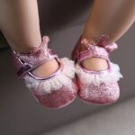 Crown Party Soft Shoes GS006 - কিউট ক্রাউন প্রিন্সেস জুতা - Image 3