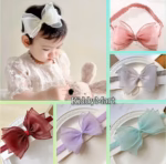 Stylish Big Bow Soft Baby Headband - স্টাইলিশ বিগ বো সফট হেডব্যান্ড