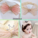 Royal Princess Crown Headband for Baby Girl - প্রিন্সেস ক্রাউন হেডব্যান্ড - Image 4