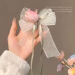 Tulip Flower Stylish Hair Clip - টিউলিপ স্টাইলিশ হেয়ার ক্লিপ - Image 2