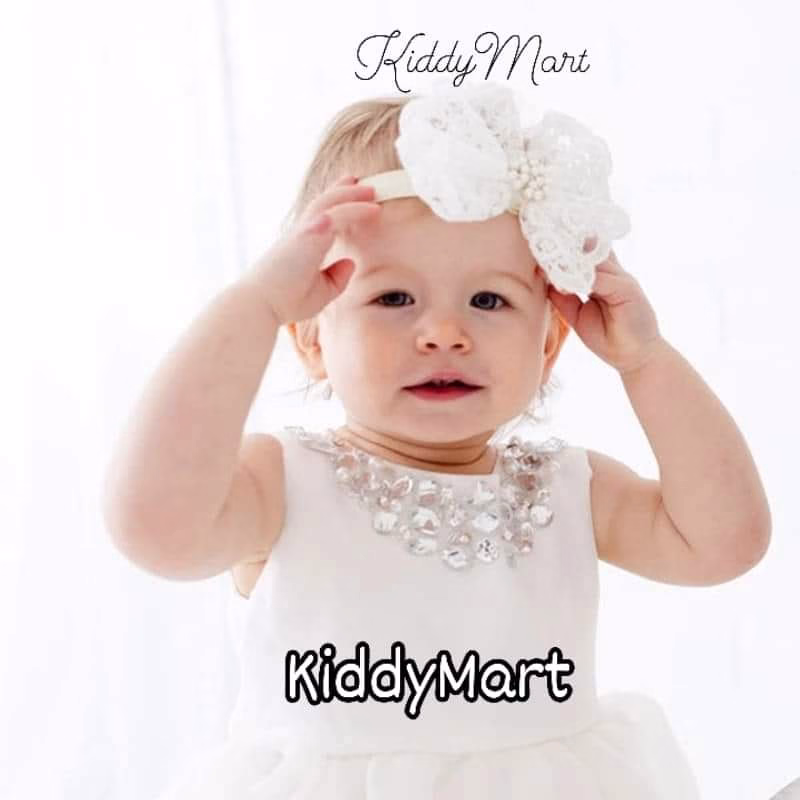 H4 Rhinestone Butterfly Baby Party Headband - স্টোন বাটারফ্লাই পার্টি ব্যান্ড - Image 4