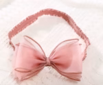 Stylish Big Bow Soft Baby Headband - স্টাইলিশ বিগ বো সফট হেডব্যান্ড - Image 5