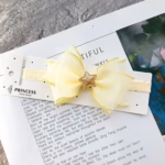 Golden Star Big Bow Party Headband - গোল্ডেন স্টার বিগ বো হেডব্যান্ড - Image 6
