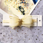 Golden Star Big Bow Party Headband - গোল্ডেন স্টার বিগ বো হেডব্যান্ড - Image 3