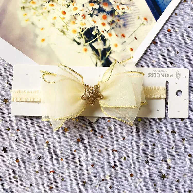 photo_2025-07-29_21-26-27 Golden Star Big Bow Party Headband - গোল্ডেন স্টার বিগ বো হেডব্যান্ড - Image 3