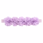 Delicate Chiffon Flower Baby Headband - শিফন ফ্লাওয়ার বেবি ব্যান্ড - Image 8