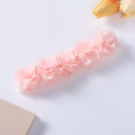 Delicate Chiffon Flower Baby Headband - শিফন ফ্লাওয়ার বেবি ব্যান্ড - Image 7
