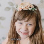 Princess Flower Baby Headband - প্রিন্সেস ফ্লাওয়ার হেডব্যান্ড