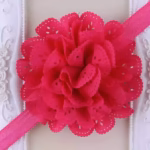 Charming Dalia Flower Baby Headband - ডালিয়া ফ্লাওয়ার ব্যান্ড - Image 6
