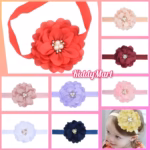 Pearl Stone Blossom Baby Headband - পার্ল স্টোন ব্লসম ব্যান্ড