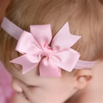 Stylish Medium Bow Baby Headband - স্টাইলিশ মিডিয়াম বো ব্যান্ড - Image 4