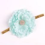 Dalia Stone Big Flower Baby Headband - ডালিয়া স্টোন ফ্লাওয়ার ব্যান্ড - Image 12