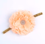 Dalia Stone Big Flower Baby Headband - ডালিয়া স্টোন ফ্লাওয়ার ব্যান্ড - Image 10
